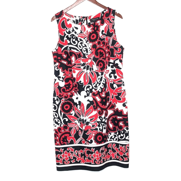 FINAL DAYS $5 Perceptions Red Black White Dress - CLOSET CLOSING   - Picture 2 of 9